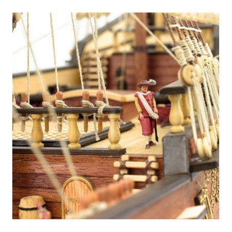 Galjoen San Francisco II 1:90. Houten modelschip 12