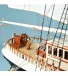 Houten modelschip: Frans opleidingsschip Belem 1/75