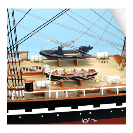 Holzmodellschiff: Französisches Schulschiff Belem 1/75