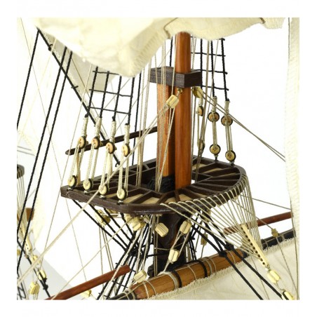 Navío HMS Endeavour 1/65. Maqueta de Barco en Madera