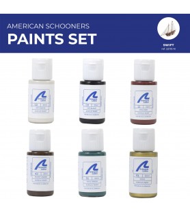 Conjunto de pinturas modelo: Escunas americanas (Swift)