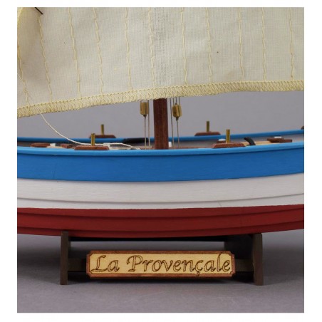 La Provençale 1:20. Modelo de barco de pesca em madeira 21