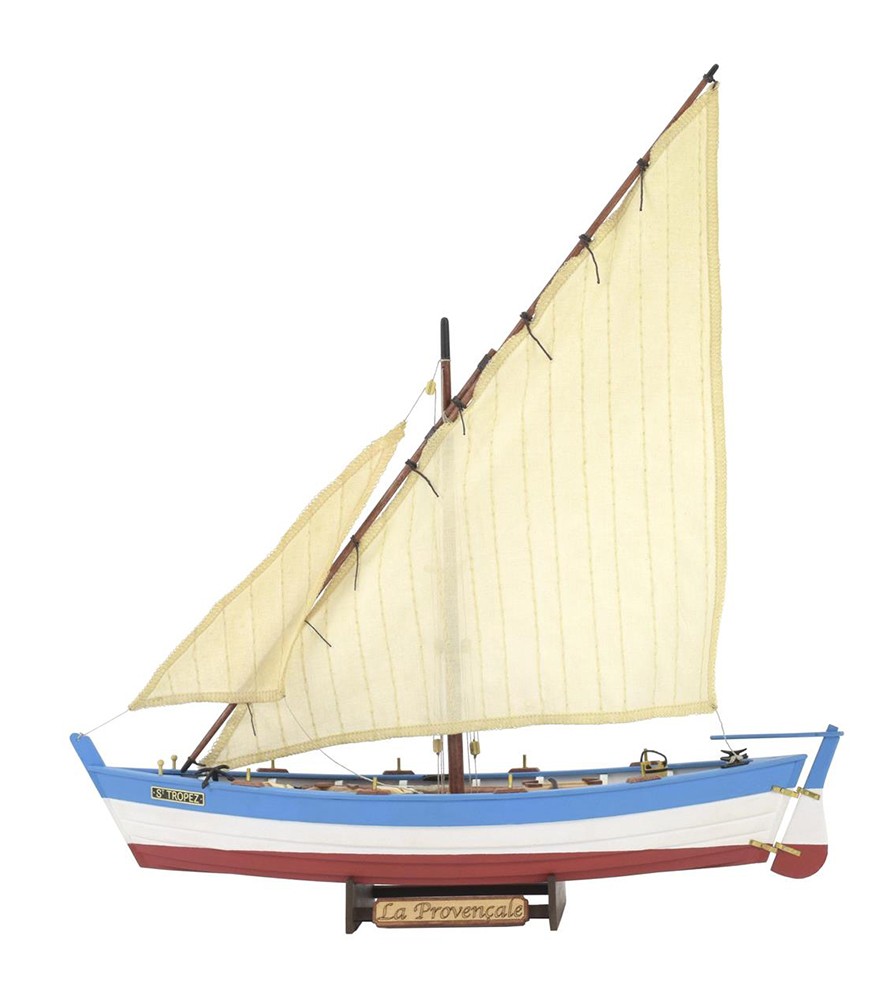 La Provençale 1:20. Maquette Bateau de Pêche en Bois 3
