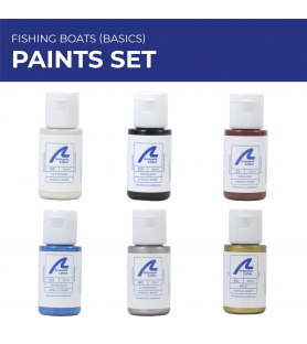 Paints Set for Ship Models: Fishing Boats (Basic)