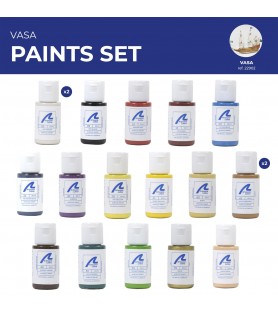 Paints Set for Ship Model: Swedish Warship Vasa