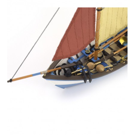 Doris Saint Malo 1:20. Maqueta de Barco de Pesca en Madera 9