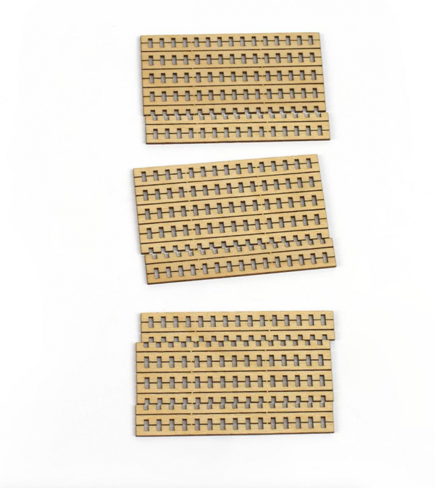 Birch Wooden Paneling 53 mm (30 pcs.) for Naval...