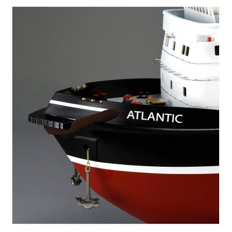Remorqueur Atlantic 1:50. Maquette Bateau Navigable en Bois et ABS (Prêt R / C) 10