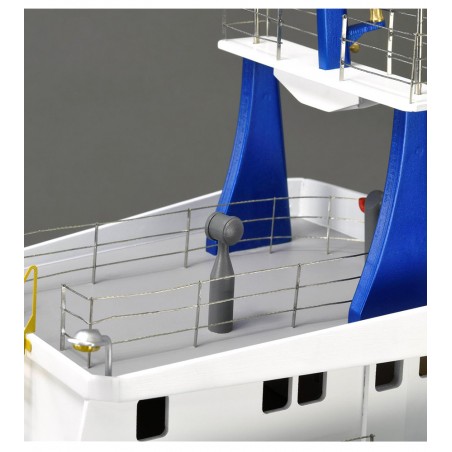 Tugboat Atlantic. 1:50 Wooden & ABS Navigable Model Ship Kit (Fit for R/C) 29
