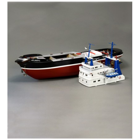 Remolcador Atlantic 1:50. Maqueta de Barco Navegable en Madera y ABS (Apta R/C) 4