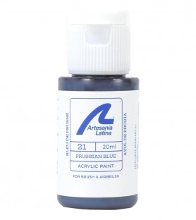 Vernice all'acqua: Blu di Prussia (20 ml) 2