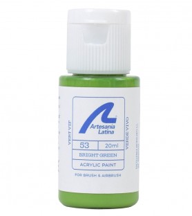 Tinta à base de água: Vivid Green (20 ml) 2