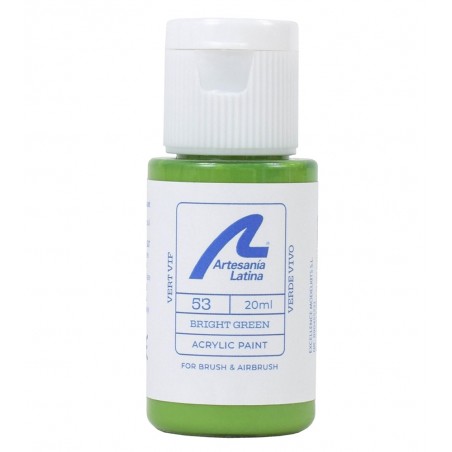 Water-Based Paint: Bright Green (20 ml)