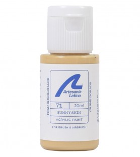 Vandbaseret maling: Sunny Skin (20 ml) 2