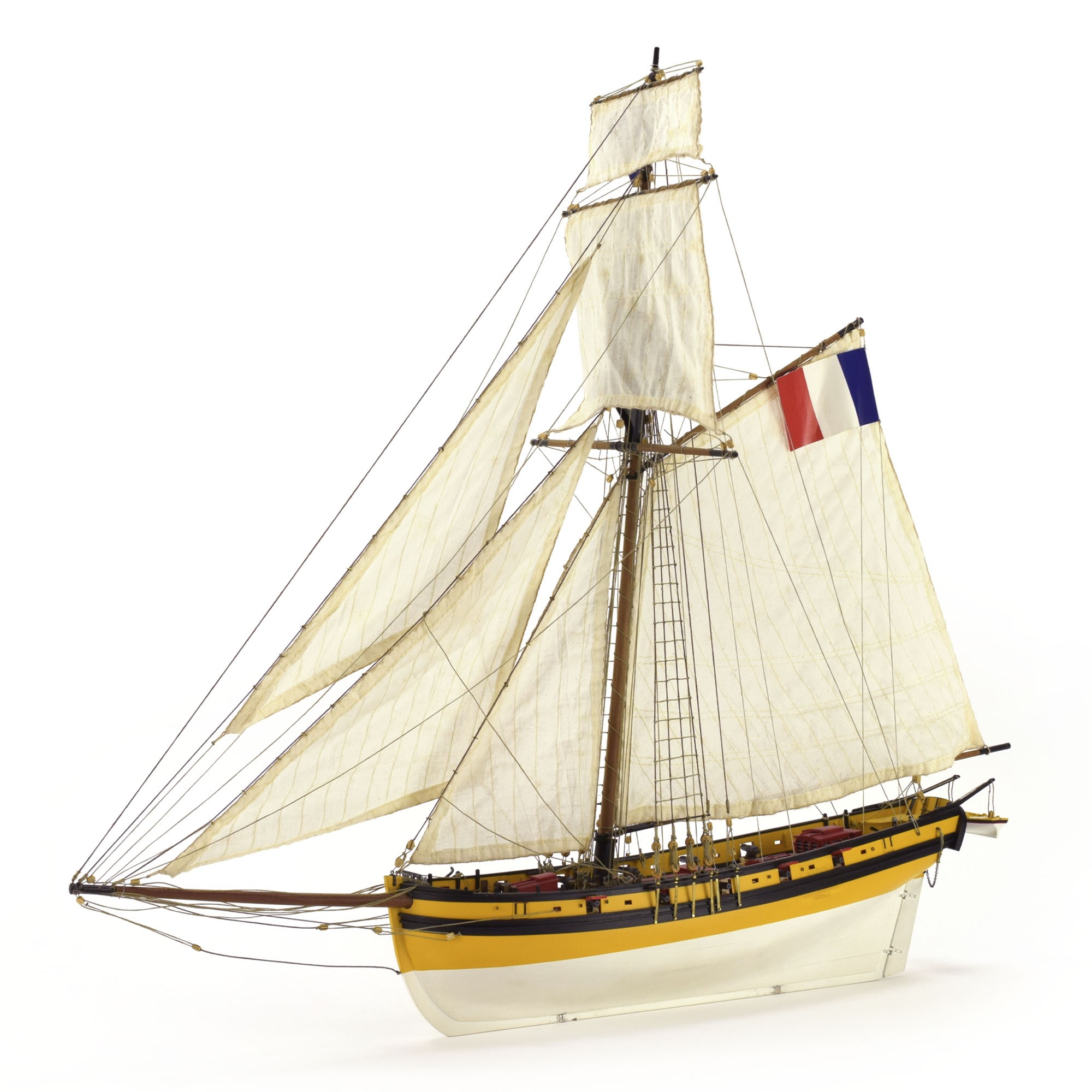 renardページ Wooden Model Ship Kit: Corsair Cutter Le Renard 1:50 scale
