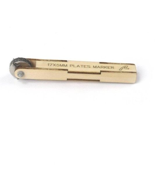 Micro Riveting Tool 19x6 mm for Model Ship Hull