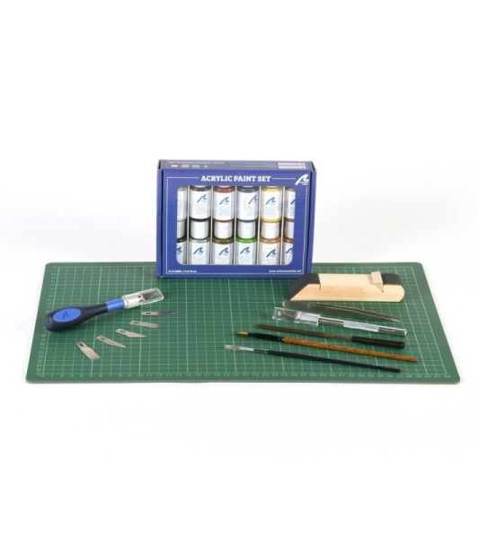 Santísima Trinidad. Pack Regalo con Maqueta, Figurines, Pinturas, LED y Herramientas