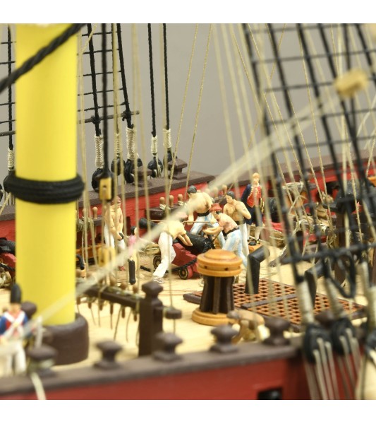 Ship of the Line Santísima Trinidad 1:84. Wooden Model Ship Kit