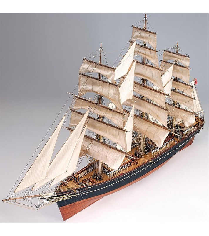 CUTTY SARK Tea Clipper 1:84 Modelo de navio em madeira