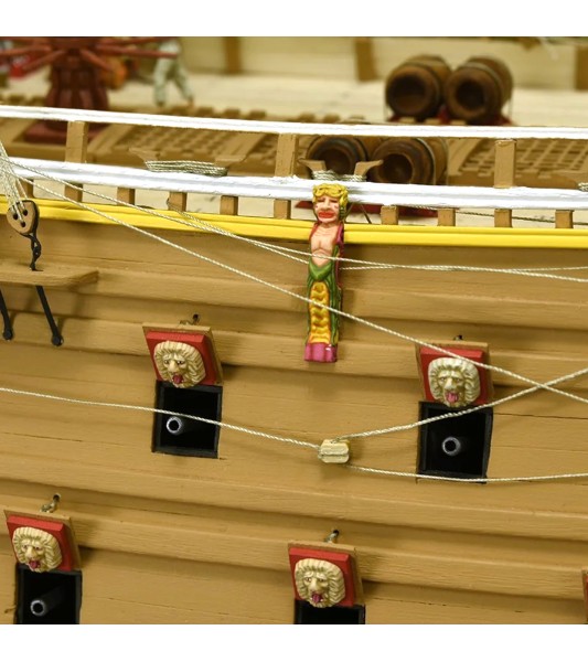 Kriegsschiff Vasa 1:65. Holz Modell Schiff