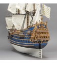 Buque de Guerra Soleil Royal 1:72. Maqueta de Barco en Madera 1