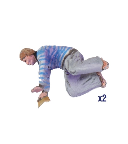 Nowy zestaw 19 metalowych figurek statków: Żeglarze (1700-1815)