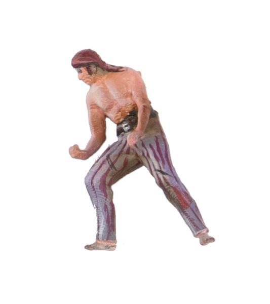 Nuovo set di 19 figurine in metallo per navi: marinai (1700-1815)