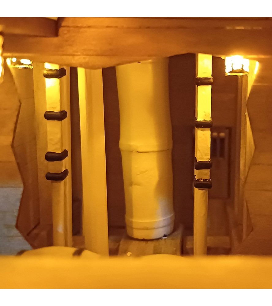 HMS VICTORY Trafalgar 1805 - ANATOMIE - Dřevěný...