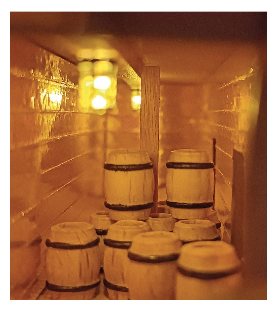 HMS VICTORY Trafalgar 1805 - ANATOMIE - Dřevěný...