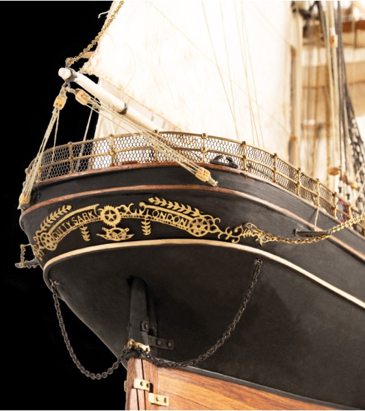 CUTTY SARK Tea Clipper 1:84 Modello di nave in legno