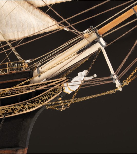 CUTTY SARK Tee-Clipper 1:84 Holzmodellschiff