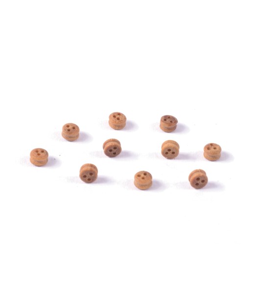 Drewniane patyczki bukszpanowe Dia. 3 mm (10 szt.) do modelarstwa morskiego