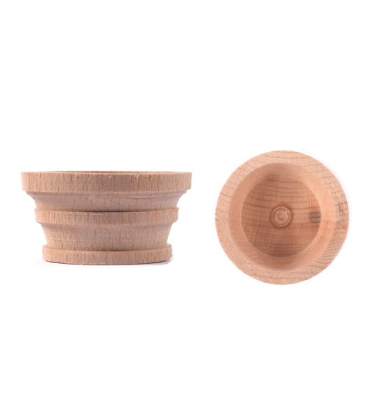 Hune en Bois de Hétre Dia. 38 mm / Hauter 19 mm (1 Unité) pour Modélisme Naval