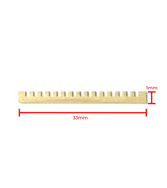Kratownica z drewna brzozowego 33 mm (30 sztuk) do modelowania statków