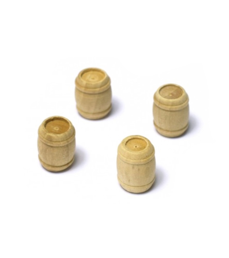 Buxushoutvat 12 mm (4 st.) voor scheepsmodelbouw