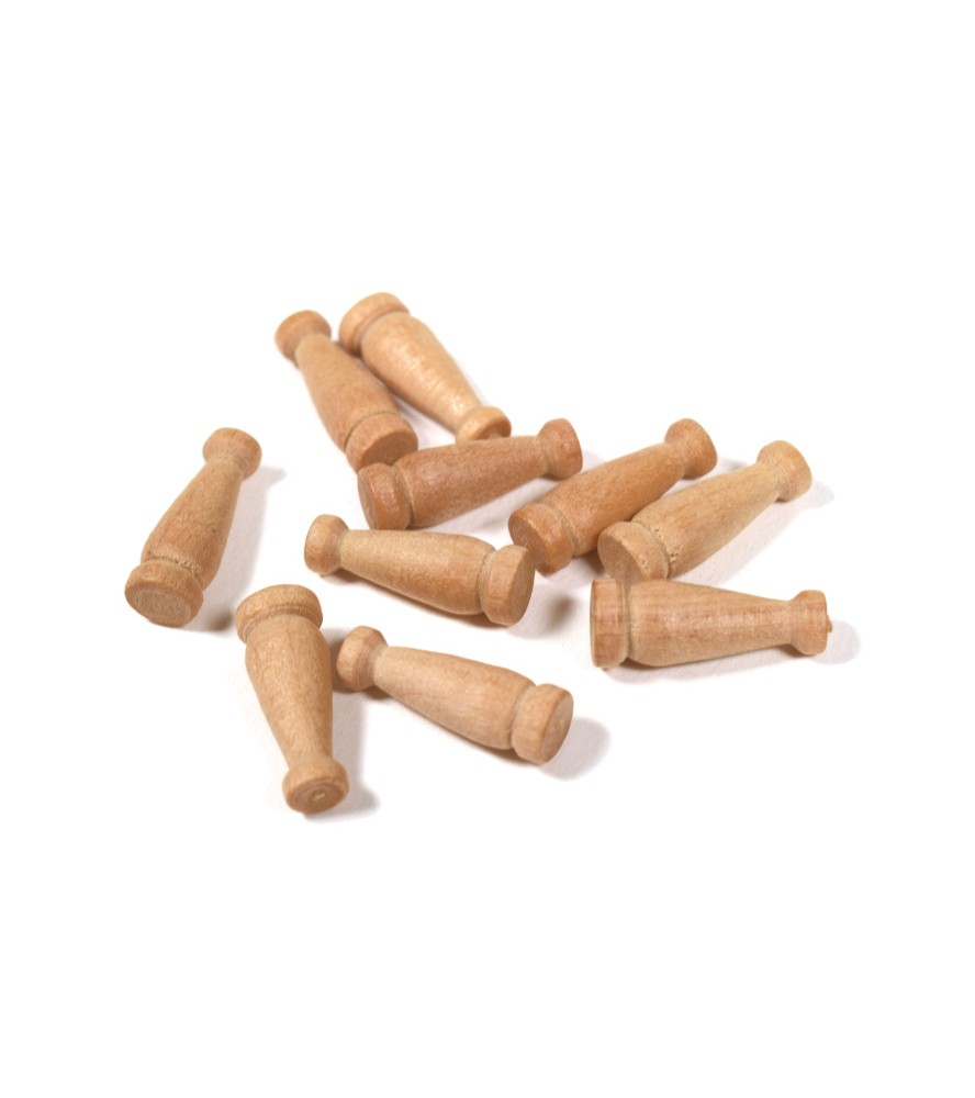 Jednoduchý sloupek ze dřeva Boxwood 16 mm (10...