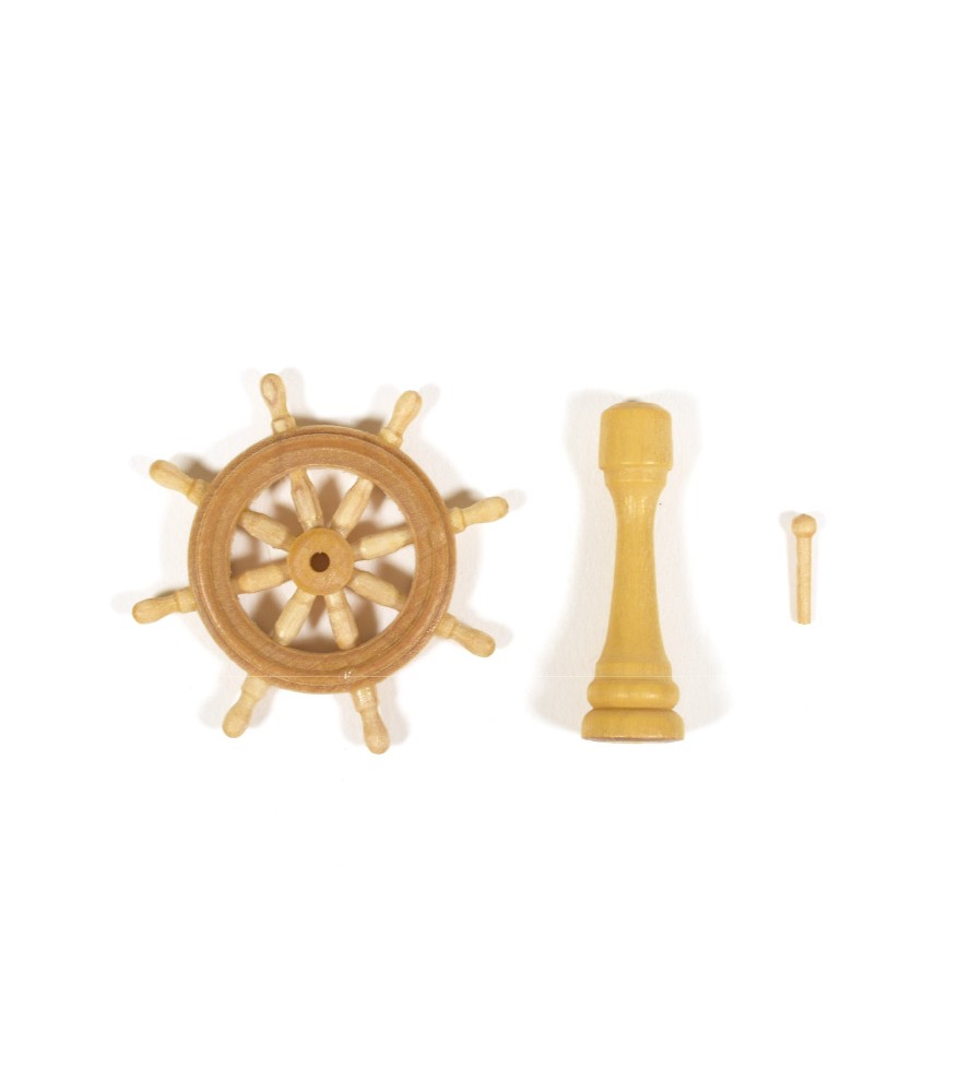 Roue de Gouvernail de 40 mm en Bois pour...