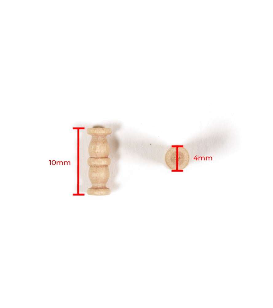 Podwójna kolumna z bukszpanu 10 mm (15 sztuk)...