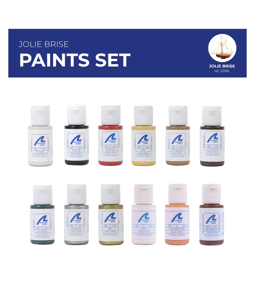 Model Paint Pack : Navire Jolie Brise