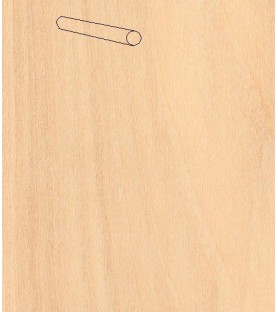 Zestaw prętów brzozowych ø2 x 914 mm (10 szt.)