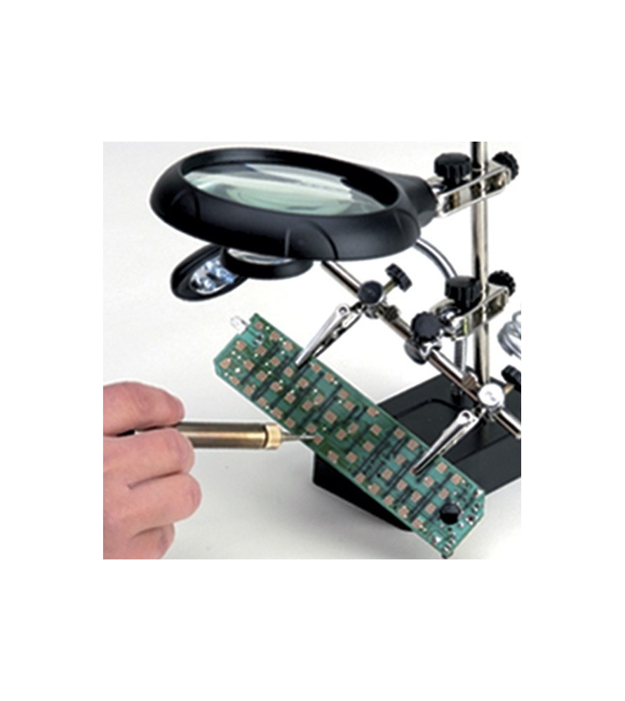 MAGNIFIER WITH 5 LED LIGHTS NEW