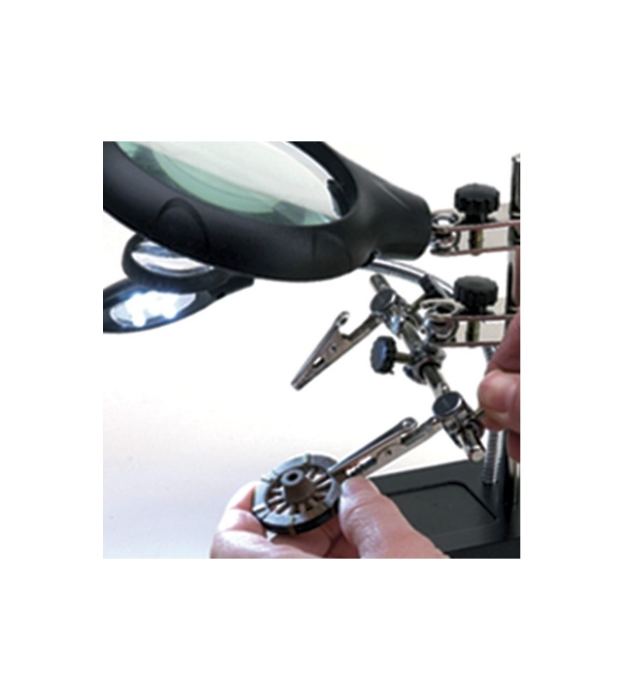 MAGNIFIER WITH 5 LED LIGHTS NEW