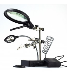 MAGNIFIER WITH 5 LED LIGHTS NEW 2