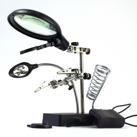 MAGNIFIER WITH 5 LED LIGHTS NEW