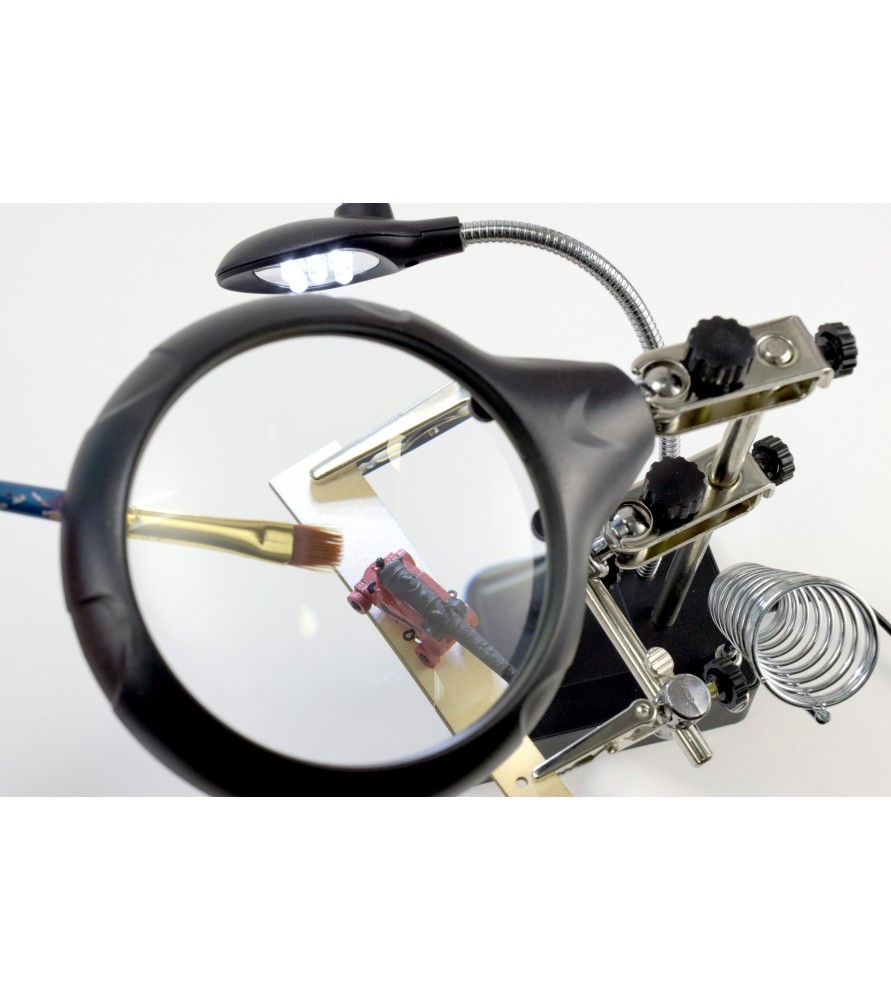 MAGNIFIER WITH 5 LED LIGHTS NEW