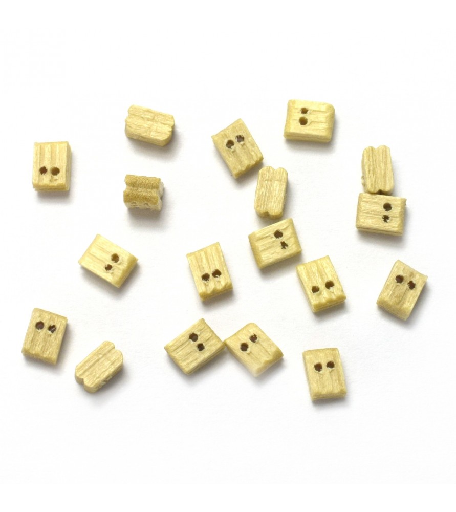 Accessoires de modélisme navale: double poulie 3 mm