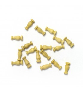 Buxushouten zuil 8 mm (18 st.) voor scheepsmodelbouw