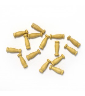 Colonne en Bois de Buis 14 mm (15 Unités) pour Modélisme...