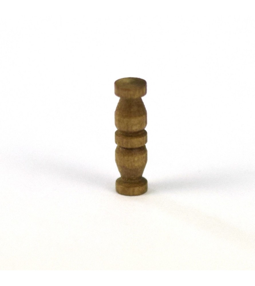 Dvojitý sloupek z ořechového dřeva 12 mm (15...