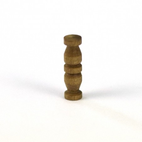 Podwójna kolumna z orzecha włoskiego 12 mm (15 sztuk) do modelowania statków